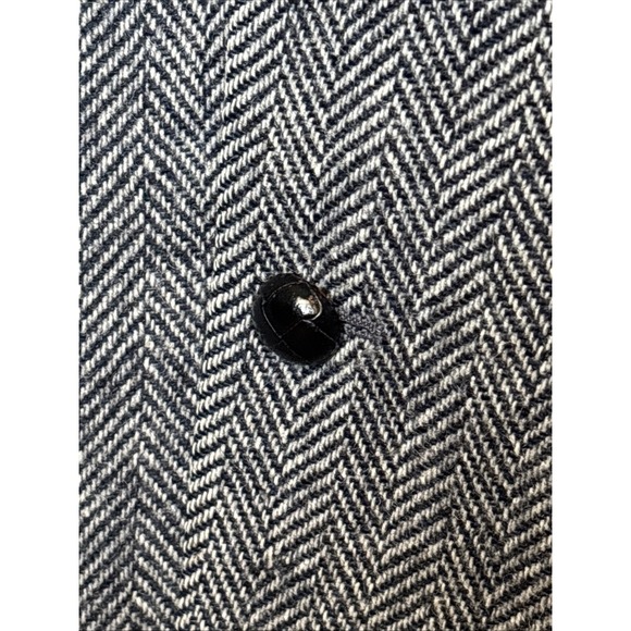 VTG Anderson Little‎ 2 Knot Button Suit Jacket Blazer Herringbone Tweed Wool - Picture 3 of 12